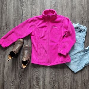 Women's Columbia Zip Fleece Jacket